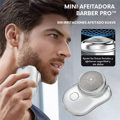 MINI AFEITADORA BARBER PRO™ - Afeitado suave sin irritaciones